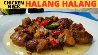 CHICKEN NECK HALANG HALANG | Chicken Neck HINALANG | Spicy Leeg Ng Manok | Bisaya Recipe