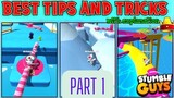 THE BEST TIPS & TRICKS FOR STUMBLE GUYS || Part-1