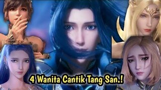 Wanita Cantik Yang berada di sisi Tang San - Kedua Wanita Bahkan Menaruh Hati Pada Tang San