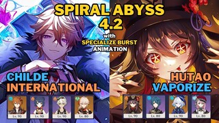 SPIRAL ABYSS 4.2 // Childe International & Hu Tao Vape // Floor 12 Clear