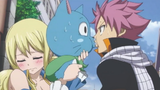 Natsu cướp nụ hôn đầu của Happy :D - Fairy tail