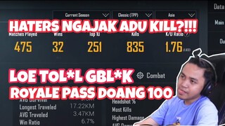 DIAJAK ADU BANYAK KILL SAMA HATERS!!!!