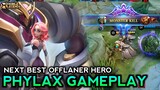 New Hero Phylax Gameplay , Next New Meta Offlaner - Mobile Legends Bang Bang