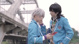 [Suo Jian Ling 🦇×大神 Akira 🐺] cos หนังสั้น | Grey と Qing [Ensemble Stars! อันซันบุรุสุทาสุ! |Tongren Erchuang | Zero Akira CP Xiang]