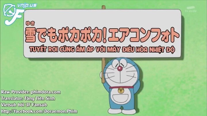 Doraemon Vietsub : Tuyết rơi cũng ấm áp với máy điều hoà nhiệt độ