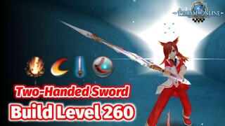 Toram Online - Two-Handed Sword (2h / THS) Build + Tier 5 & Dark Skills Lv.260