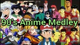 90’s Anime Medley - Music Hero (HD AUDIO) 🔊