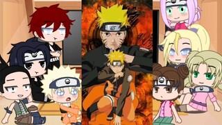 ✨ Naruto's Friends react to Naruto, themselves, AMV, ... ✨ Gacha Club ✨ Naruto react Compilation ✨