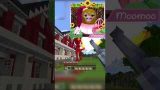 MOMON & ATUN VS SIREN HEAD di MINECRAFT! #shorts