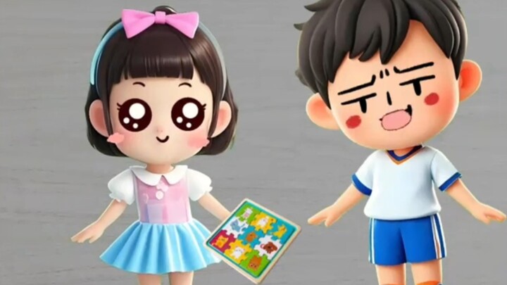 Kakak tidak bermain dengan adiknya