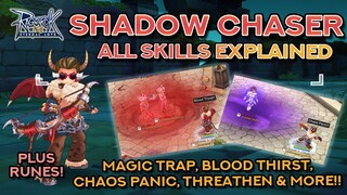 SHADOW CHASER SKILLS DEMO + EXPLANATION | Ragnarok Mobile Eternal Love