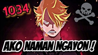 ONE PIECE 1034: GALIT NA SI SANJI?!!! | SANJI NEW POWER-UP, SUPER EXTREME SPEED MODE: DEMON WIND?!!!