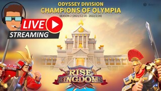 LIVE Champions Of Olympia - Akhirnya Bisa Naik Rank Glorious Gold Gaes | RISE OF KINGDOMS INDONESIA