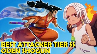 Attacker No 1 Tier SS !! Gameplay Kozuki Oden Anti Seraphim S Snake - ONE PIECE BOUNTY RUSH