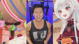 Van wishes Japanese hottie Furumoriyu a happy birthday