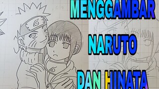 menggambar naruto dan Hinata