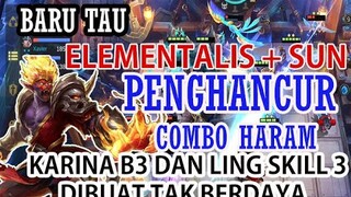 SUN ELEMENTALIST DOUBLE COUNTER, COUNTER LING SKILL 3 NATURE SPIRIT DAN COUNTER KARINA MAGIC CHESS