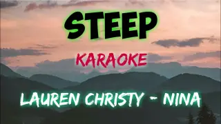 STEEP - LAUREN CHRISTY  /  NINA (KARAOKE VERSION)