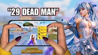 iPhone 13 Pro Max Pubg HANDCAM🔥4 FINGER + Full GYRO | BEST GIRL PLAYER #42