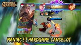 MANIAC !!!, HARDGAME LANCELOT CARRY THE GAME | LANCELOT GAMEPLAY #180 | MOBILE LEGENDS BANG BANG
