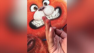 🦊laca plástica art dibujos talentotiktok draw lacaplastica disney tiktok turningred