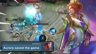 The Most Intense Aurora Game Ever | Mobile Legends