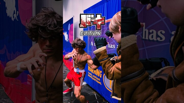 GRWM Baki Edition! #shorts #baki #anime #cosplay #fitness #gym