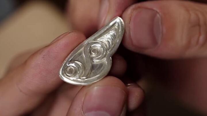 Hand-made silver restoration of Fren's hair ornaments in The Lost Flillian