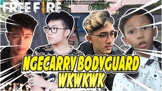 BODYGUARD KOK DICARRY-IN? WKWKWK - FREE FIRE INDONESIA