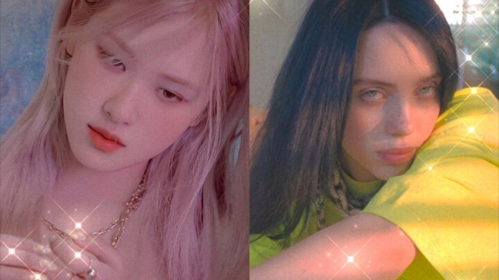 A girl covered Justin Bieber's "Peaches" in Billie Eilish & ROSÉ style