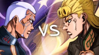 The fateful showdown between Giorno and Pucci