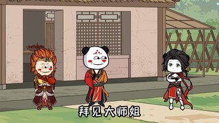 《这个宗门有点强》第2季，第34集，巫女夜天利用魔元石布入天尊之境，青山宗与暗影门大战将起