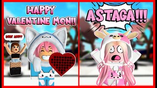 HAPPY VALENTINE MOMON !! JENNA CEMBURU !! Feat @MOOMOO Roblox RolePlay Indonesia