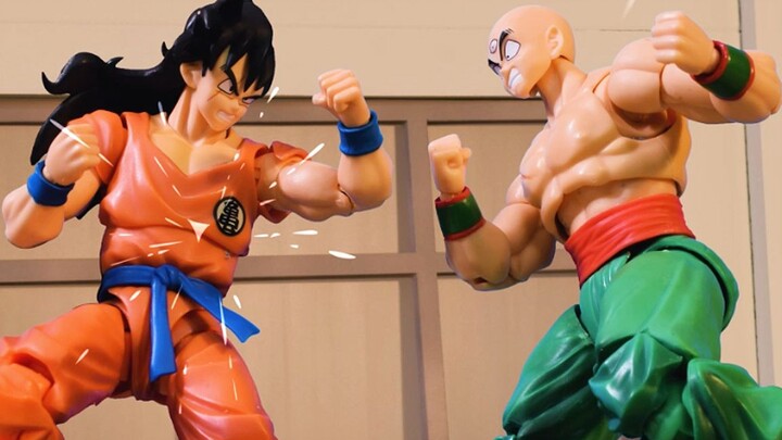 "656 Stop Motion Animation" Yamcha vs. Tien Shinhan | Seven Dragon Balls | SHF