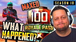 MAXED SEASON 10 ROYALE PASS - WHAT HAPPENED?