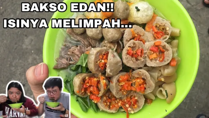 BAKSO BOA EDAN ISI CABE JABLAY.. MANTAP GILA!! Ft. Separuh Aku Lemak