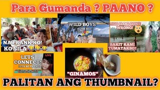 PAANO MAGPALIT NG THUMBNAIL SA VIDEO NA NAUPLOAD NA?GAMIT ANG CELLPHONE|MR DJ RADZ