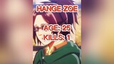 Hange's Total Kills aot fyp viral edit anime aotedit AttackOnTitan hange hangeedit totalkills foryou foryoupage trending hangezoe