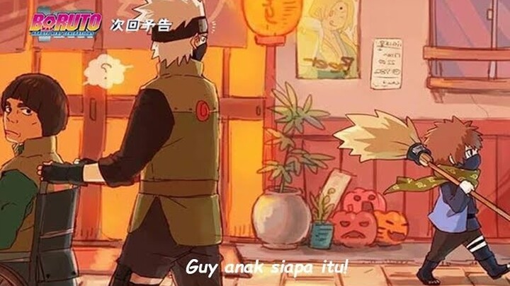 Kakashi Terkejut melihat seorang anak yang mirip dengannya, apa anak itu adalah anaknya sendiri