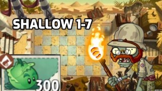 A look at 1-7: PvZ2 Shallow Mod