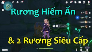 Mở Khóa Hồ Suigetsu - Watatsumi Lấy Rương Hiếm Ẩn và 2 Rương Siêu Cấp | Genshin Impact