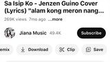 Sa Isip Ko by Jenzen Cover