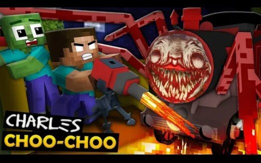 Monster Academy Tập 1839丨choo choo Charles và Thomas The Train Horror Challenge丨Minecraft Animation