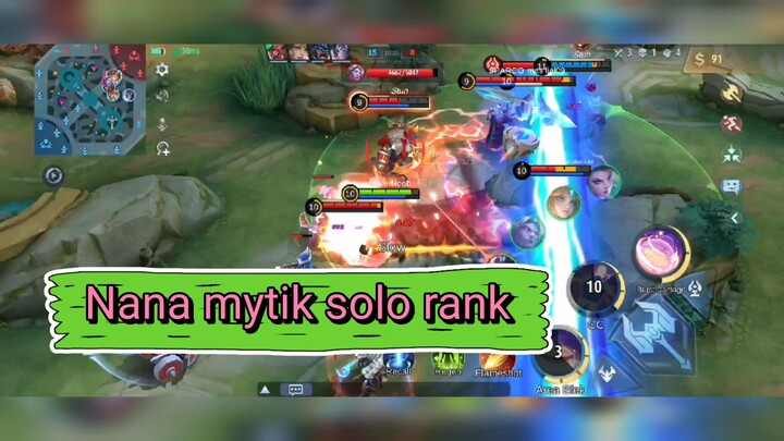 Push rank NANA mobile legends