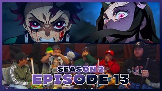 WHAT WAS THAT?!!! DEMON SLAYER 2X13 REACTION!!!!! | "LAYERED MEMORIES"