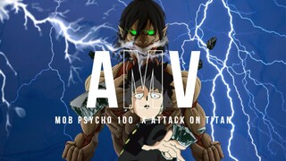 mob psycho & attack titan