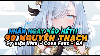 Chỉ Cần 3 Phút có ngay 90 Nguyên Thạch Free - Cứu đói mùa Gacha!!