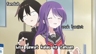 lah emang ga bahaya kaya gitu? [Kubo Won't Let Me Be Invisible] fandub bahasa Indonesia