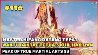 SEKALI SERANG TETUA KE 3 LANGSUNG KO ‼️🔥 - ALUR CERITA DONGHUA PEAK OF TRUE MARTIAL ARTS EPS 116 S3