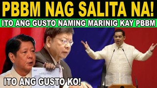 PBBM NAGSALITA NA KAY SPEAKER Bagong perspektiba sa liderato sa HRep REACTION VIDEO